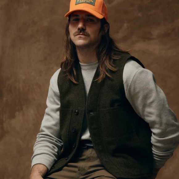 Filson Mackinaw Wool Vest - Picture 2 of 16